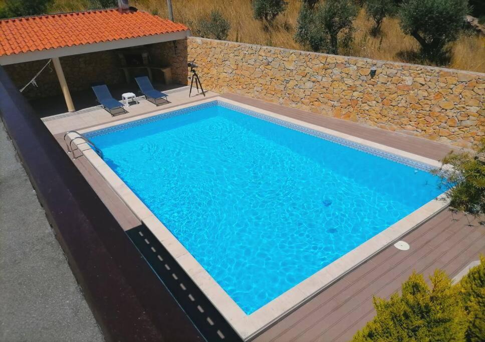 Private Pool & House - Serenity Villa 安奇奥 外观 照片
