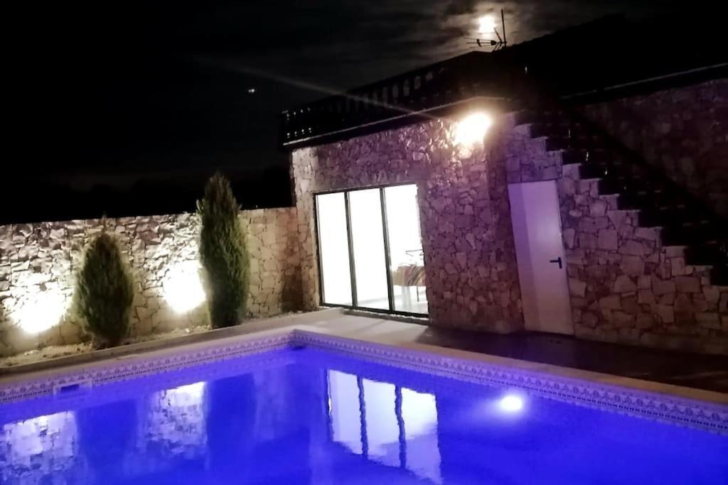 Private Pool & House - Serenity Villa 安奇奥 外观 照片